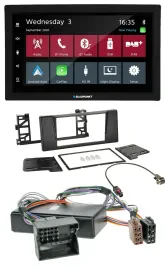 Blaupunkt DAB Bluetooth USB MP3 2DIN Autoradio für BMW 5er E39 X5 E53 Aktivsyste