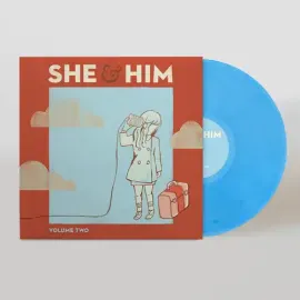 Виниловая пластинка She & Him - Volume Two - Sky Blue [New Vinyl LP] Blue, Colored Vinyl