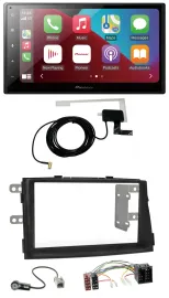 Pioneer USB Bluetooth DAB MP3 2DIN Autoradio für Kia Sorento II XM 2009-2012