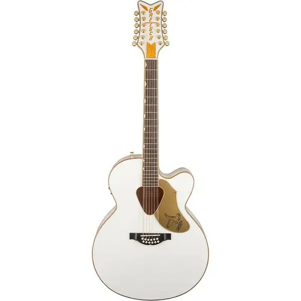Электроакустическая гитара Gretsch G5022CWFE-12 Rancher Falcon Jumbo 12-String White