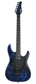 Электрогитара Schecter Sun Valley Super Shredder Floyd Rose Sustainiac Blue Reign