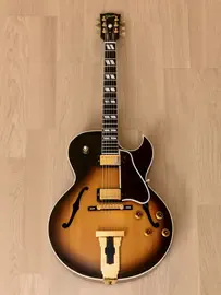 Электрогитара полуакустическая Gibson L-4 CES Archtop HH Vintage Sunburst w/case USA 1991