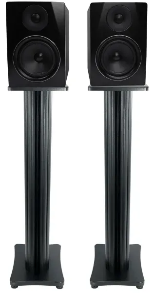 (2) Rockville APM6B 6.5" USB Studio Monitor Speakers+36" Black Premium Stands