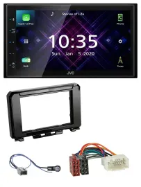 JVC DAB 2DIN MP3 Bluetooth USB Autoradio für Suzuki Jimmny GJ ab 2018