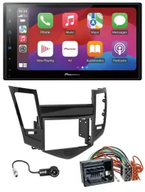 Pioneer DAB USB MP3 Bluetooth 2DIN Autoradio für Chevrolet Cruze ab 2009