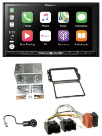 Pioneer 2DIN MP3 USB DAB DVD Bluetooth Autoradio für Chevrolet Aveo Epica Captiv