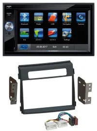 Blaupunkt SD Bluetooth 2DIN MP3 USB AUX Autoradio für Kia Soul AM Facelift 11-14