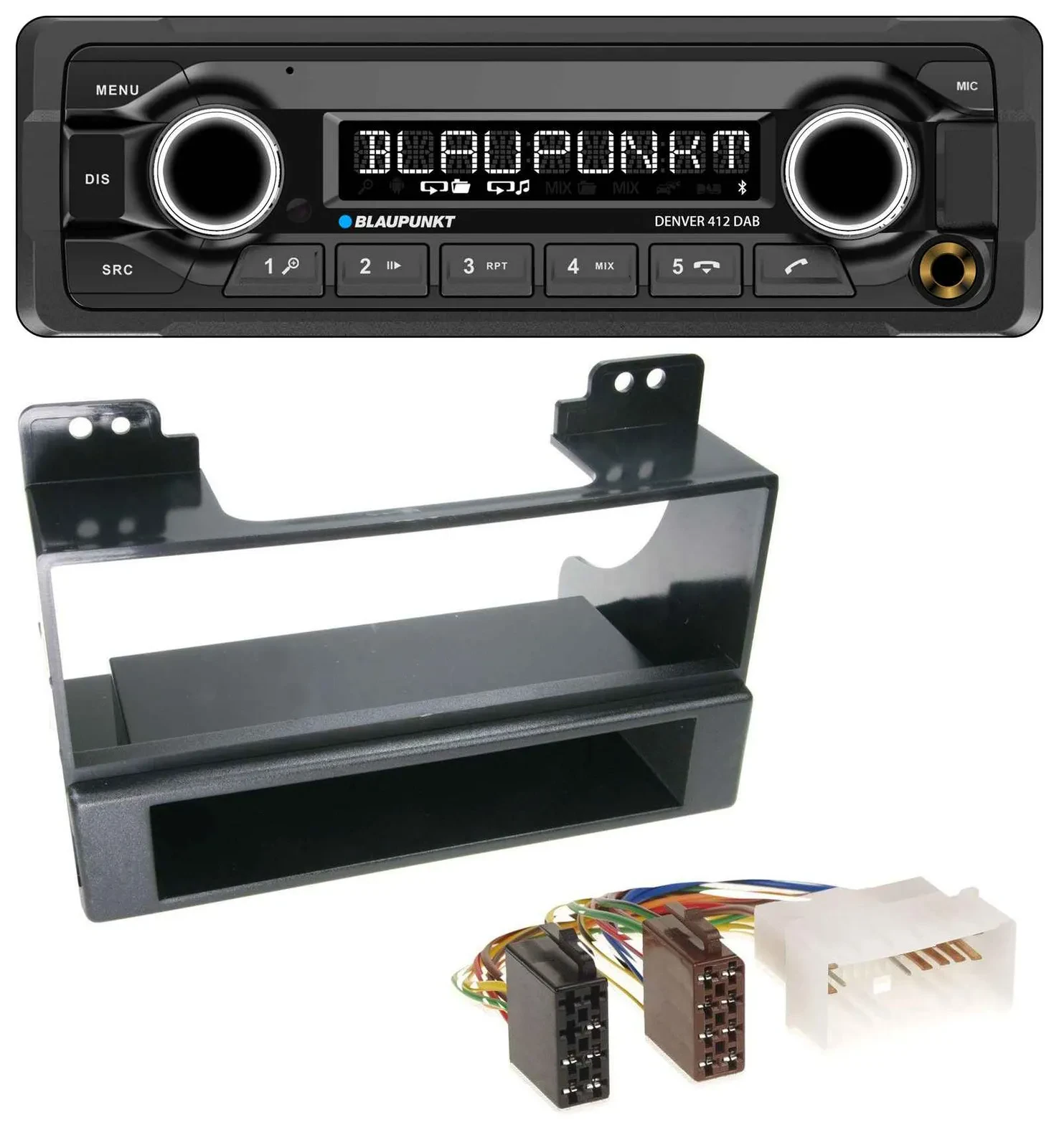 Blaupunkt Bluetooth DAB MP3 USB Autoradio für Kia Carnival (ab 2006)