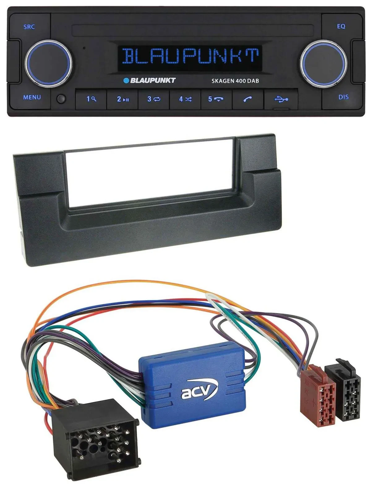 Blaupunkt DAB USB Bluetooth MP3 Autoradio für BMW 5er E39 X5 E53 Aktivsystem Run