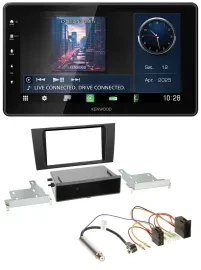 Kenwood MP3 Bluetooth USB DAB Autoradio für Audi A4 (B5 1999-2001) Symphony