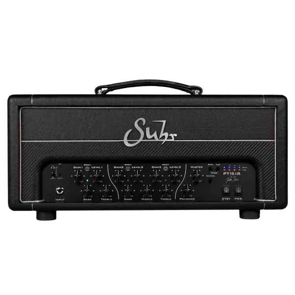 Suhr PT-15 I.R. Pete Thorn Signature Tube Head, 15W, Black