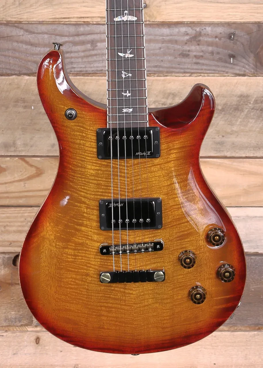 Электрогитара PRS Limited Edition McCarty 594 Mango Top Solar Flare с кейсом