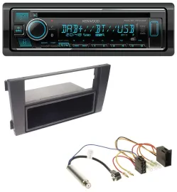 Автомагнитола Kenwood Bluetooth DAB USB CD для Audi A6 C5 (2001–2005) ISO