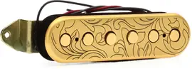 Звукосниматель для электрогитары DiMarzio DP288F Steve Vai UtoPIA F-Spaced Middle Gold
