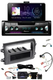 Pioneer USB Lenkrad Bluetooth DAB Autoradio für Fiat Ducato Serie 8 ab 2021