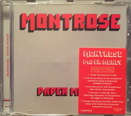 MONTROSE - Paper Money (CD)