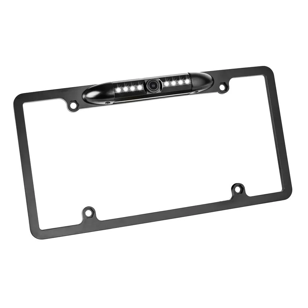 NVX XCAMLP License Plate Frame Rearview Backup Camera Open Box