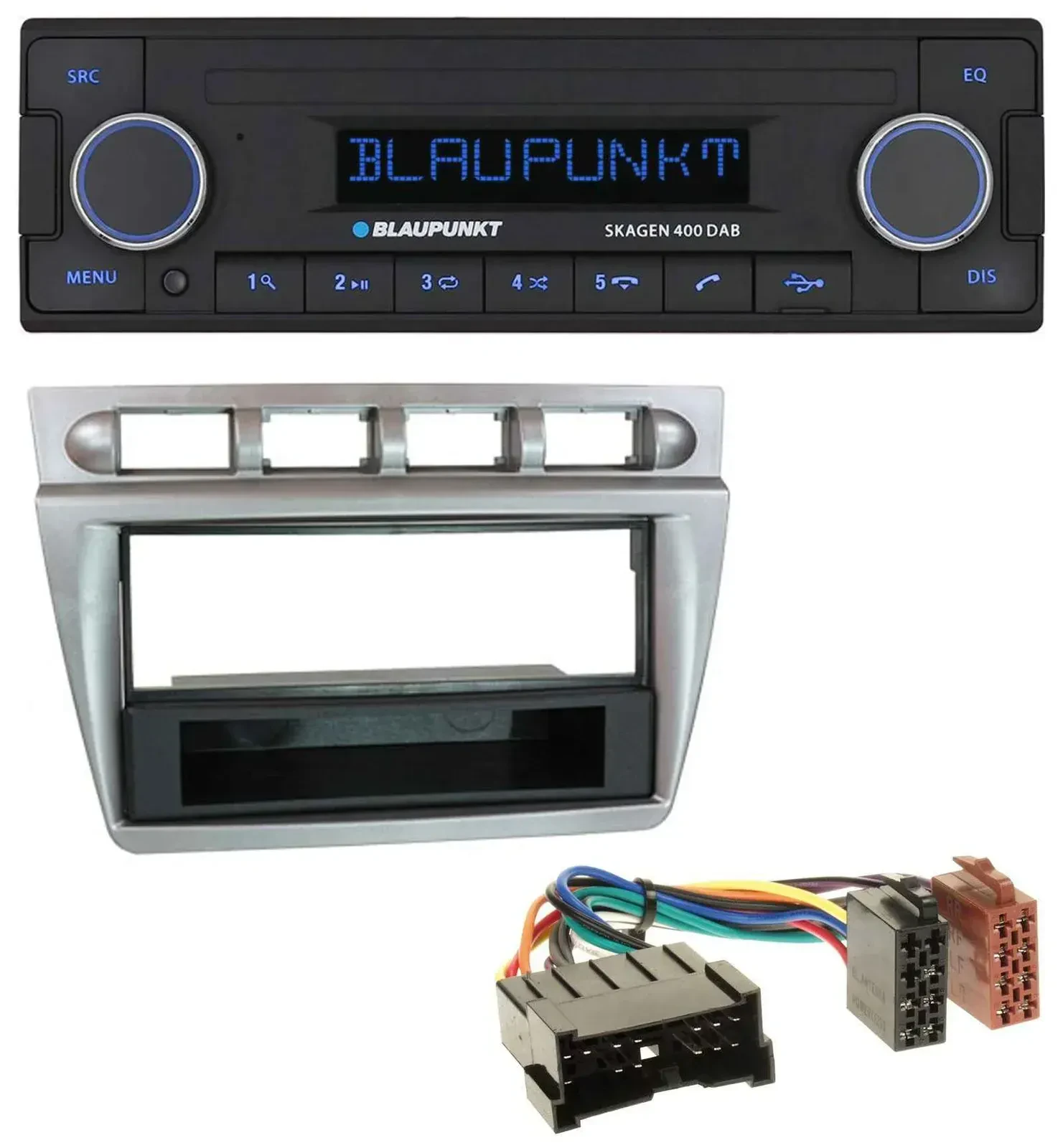 Автомагнитола для Kia Picanto (2004–2007) Blaupunkt DAB, USB, Bluetooth, MP3