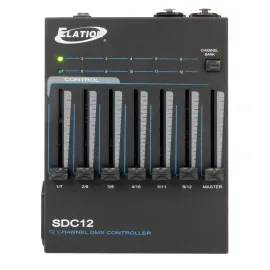 Elation SDC12 Battery Powered 12-Channel DMX Lighting Controller idjnow