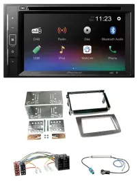 Pioneer Bluetooth MP3 USB 2DIN DAB DVD Autoradio für Alfa Romeo Mito ISO 955 08-