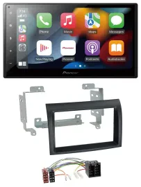 Pioneer DAB Bluetooth 2DIN USB MP3 Autoradio für Citroen Jumper Peugeot Boxer Fi