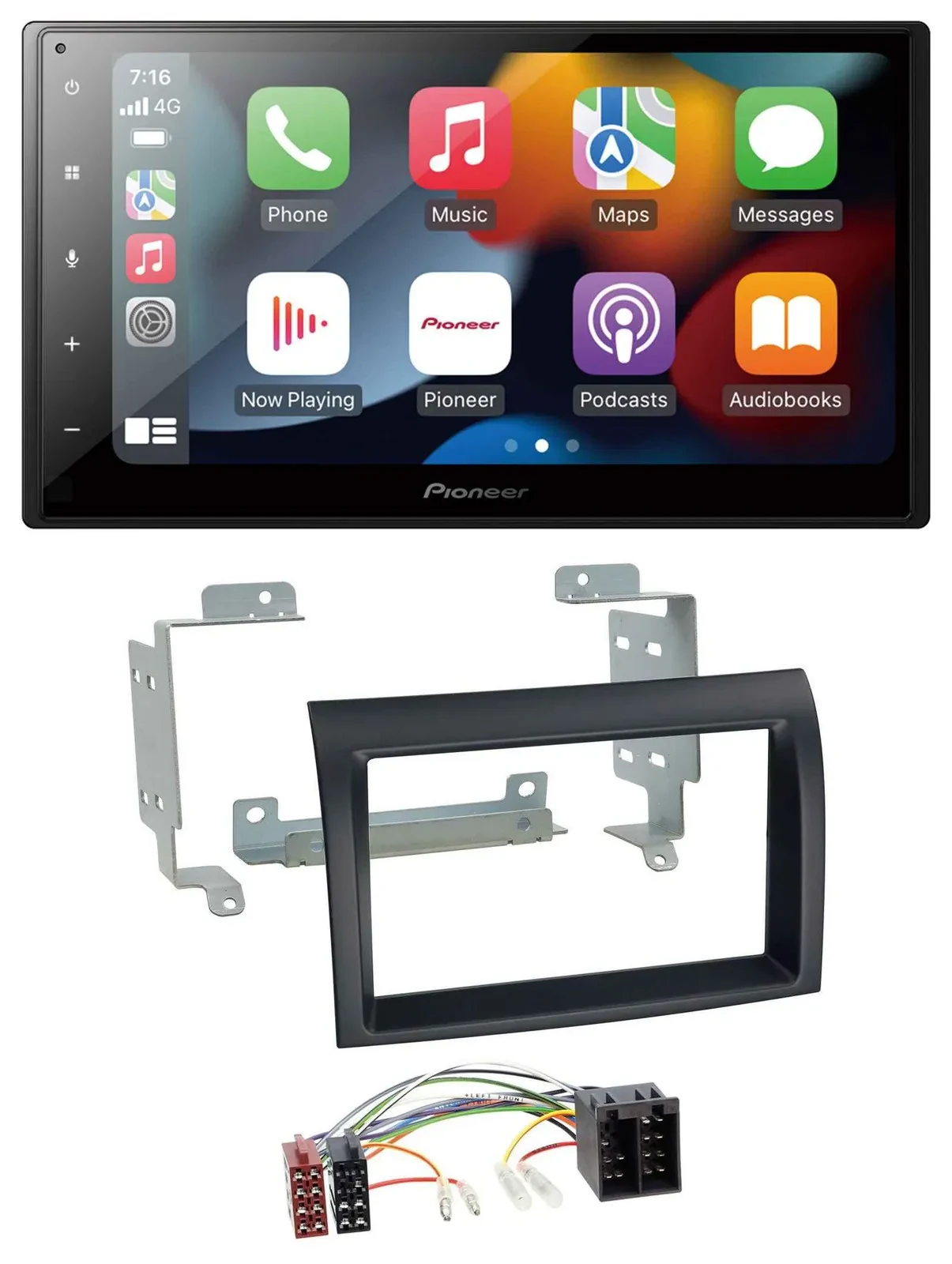 Pioneer DAB Bluetooth 2DIN USB MP3 Autoradio für Citroen Jumper Peugeot Boxer Fi