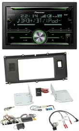 Автомагнитола для Land Rover Evoque Pioneer Bluetooth DAB 2DIN USB CD с поддержкой кнопок на руле