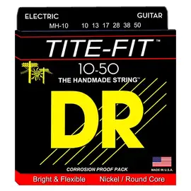 Струны для электрогитары DR Strings МН-10 Tite-fit 10-50