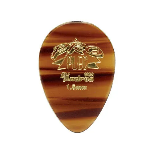 D'Andrea Pro Plec 354 Shape 1.5mm Guitar Picks- 12 Pack