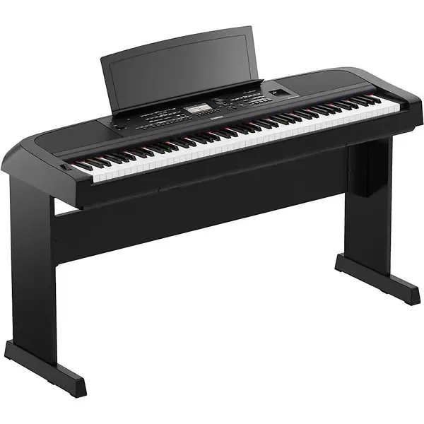 Цифровое пианино компактное Yamaha DGX-670 88-Key Portable Grand Piano в комплекте стойка