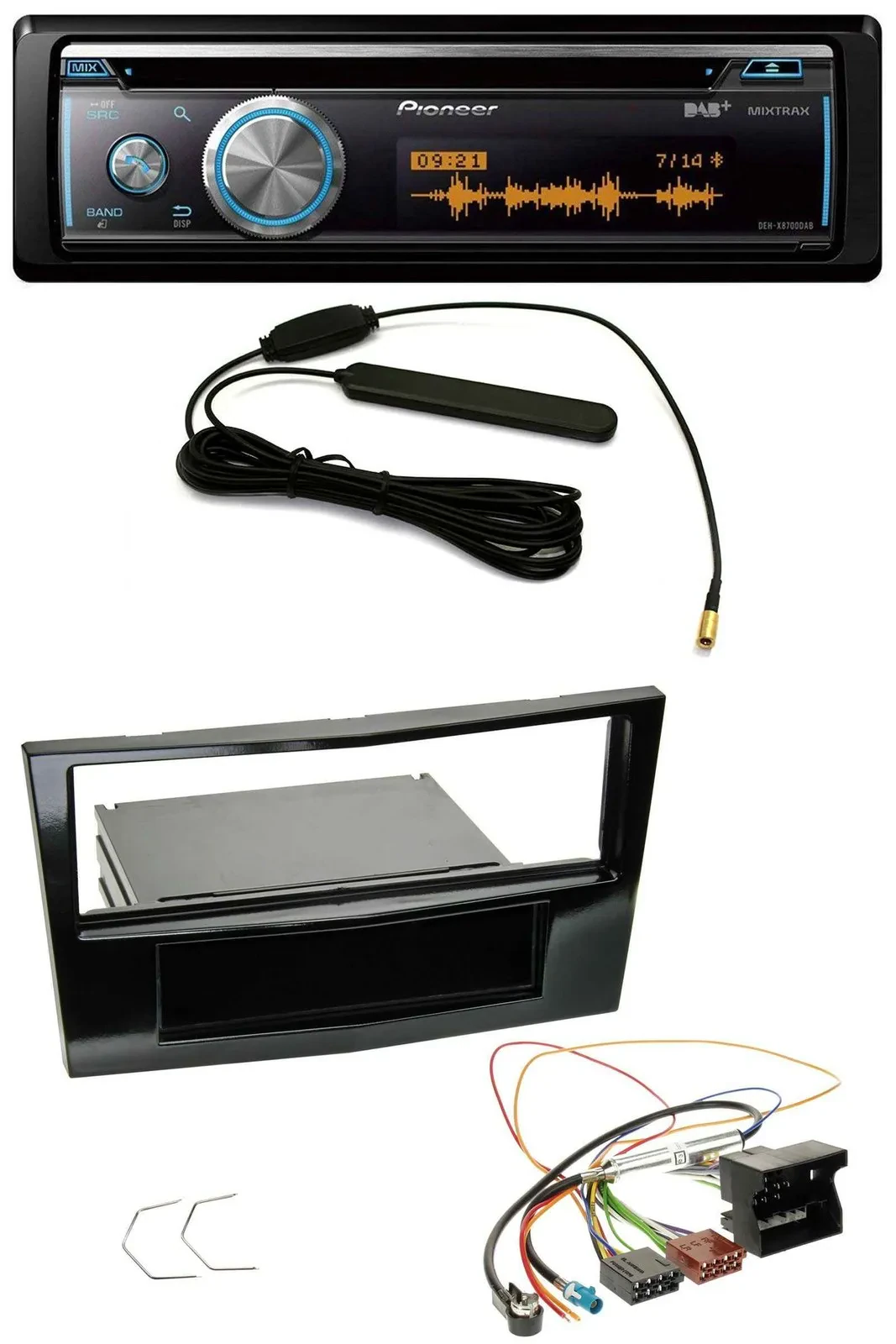 Pioneer CD USB Bluetooth DAB MP3 Autoradio für Opel Astra H Corsa D Zafira B ab