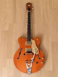 Электрогитара полуакустическая Gretsch 6120 Chet Atkins Nashville HH Western Orange w/case USA 1967