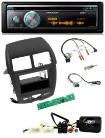 Автомагнитола для Mitsubishi ASX (2010–2014) Pioneer DAB, USB, CD, Bluetooth
