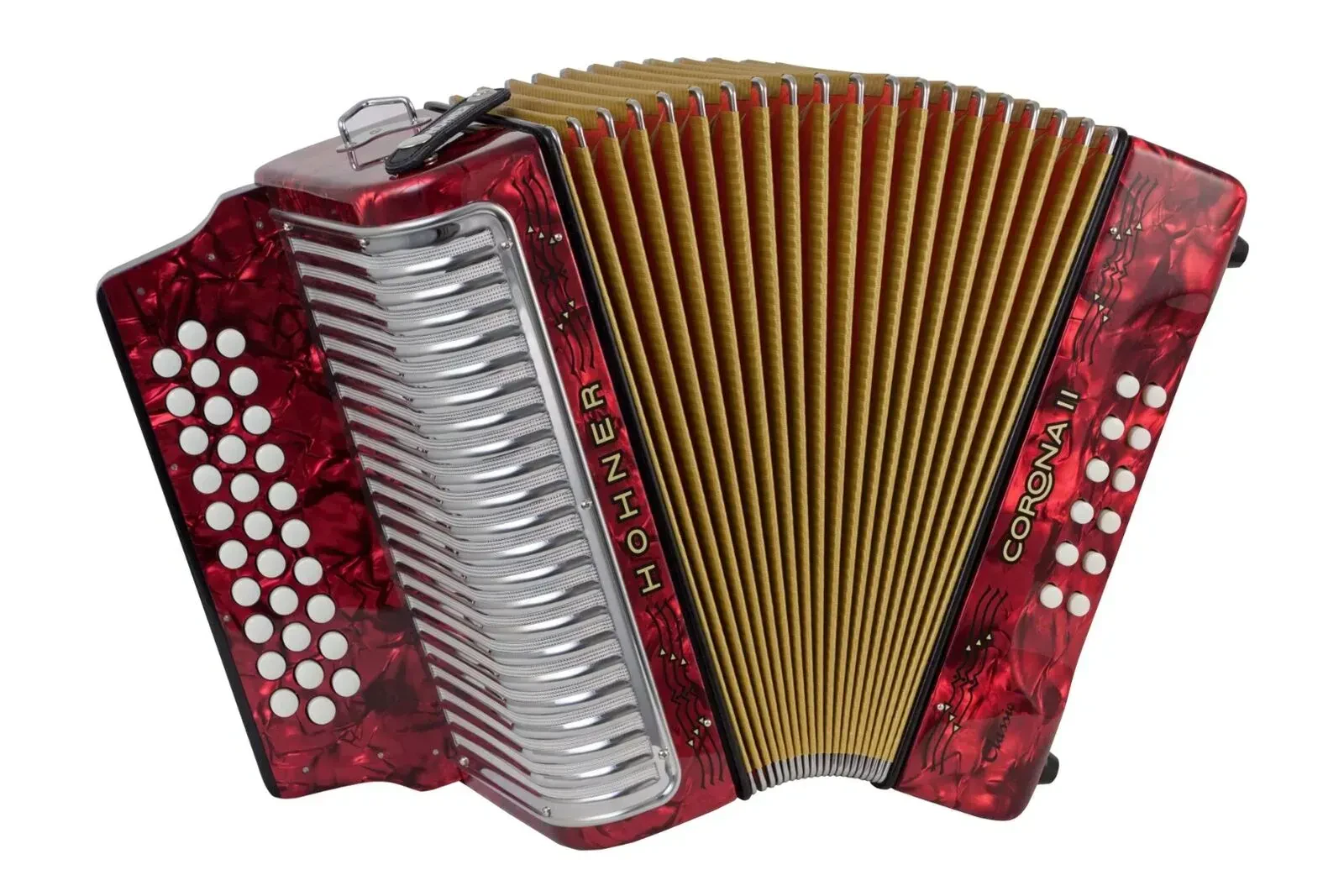 Аккордеон Hohner 3523GR Corona II Classic Pearl Red