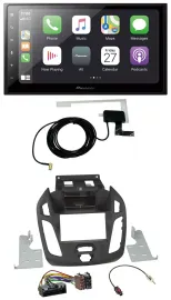 Pioneer USB MP3 2DIN Bluetooth DAB Autoradio für Ford Transit 12-18 ohne Display
