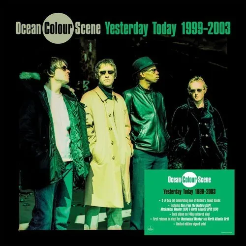 Виниловая пластинка Ocean Colour Scene - Yesterday Today 1999-2003 - Limited Autographed 140-Gram Co