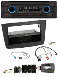 Blaupunkt Lenkrad MP3 CD Bluetooth USB Autoradio für Alfa Mito 955 2014-2018 sch