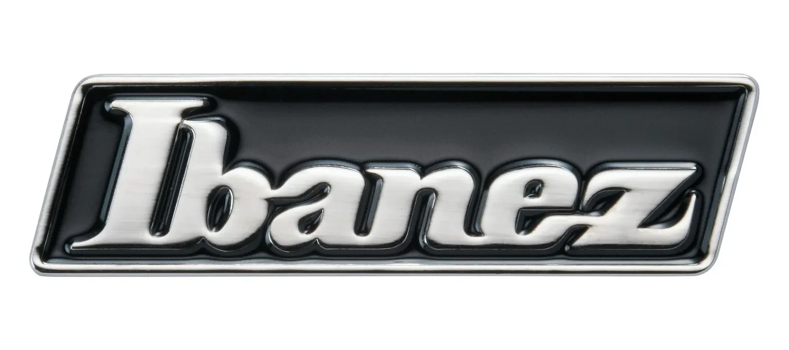 IBANEZ Logo Pin - Black & Silver Logo