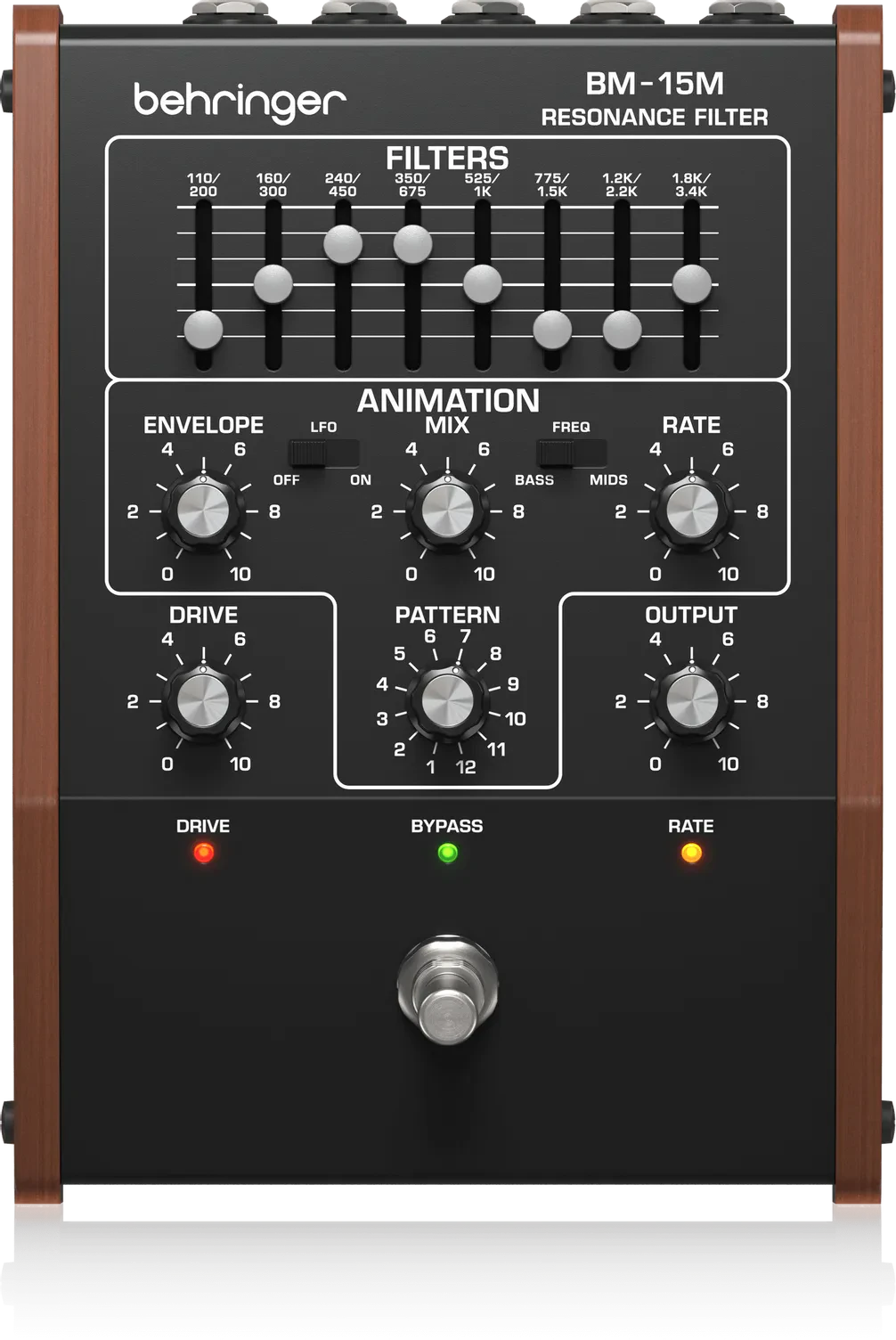Процессор эффектов Behringer BM-15M MURF BOX аналоговый резонансный фильтр, MIDI/USB