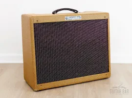 2009 Tungsten Amplification Blue Point 2x12" Tweed Tube Amp 5F6-A Circuit