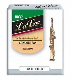 Трость для саксофона-сопрано Rico La Voz RIC10MD