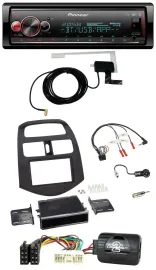 Pioneer Bluetooth DAB USB Lenkrad Autoradio für Chevrolet Spark KLM 2012-2013