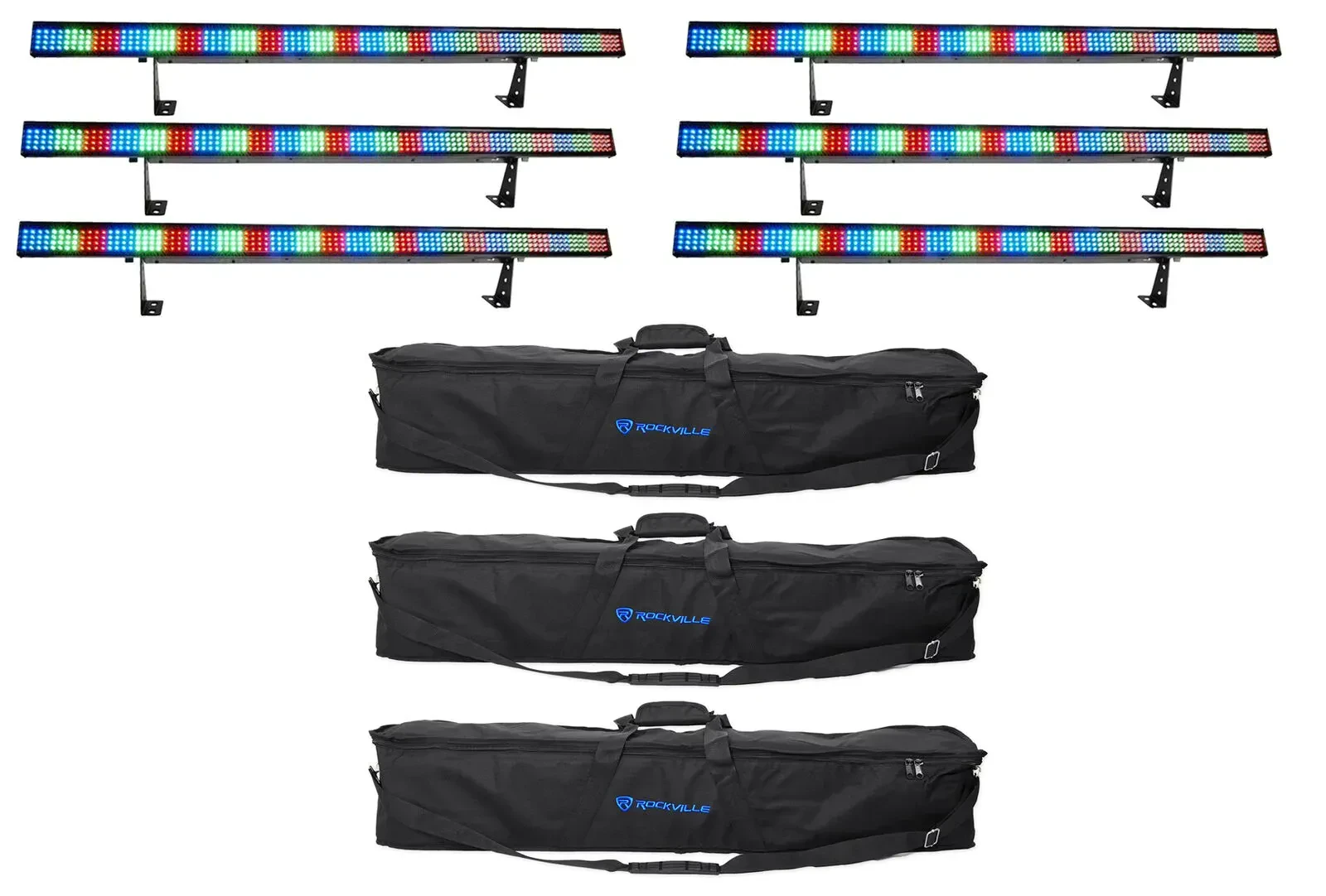 Светодиодный прибор Chauvet COLORSTRIP DMX LED с чехлом (6 штук)