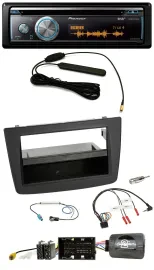 Pioneer CD USB Bluetooth DAB Lenkrad Autoradio für Alfa Mito 955 2014-2018 schwa