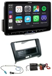 Alpine Bluetooth MP3 USB DAB Autoradio für Audi TT 06-14 Aktivsystem Quadlock