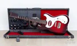 Б/У Электрогитара Silvertone 1457 (набор) с комбоусилителем в кейсе, 1965