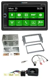 Blaupunkt Bluetooth 2DIN Lenkrad DAB USB TMC Navigation für Toyota Auris 2007-20