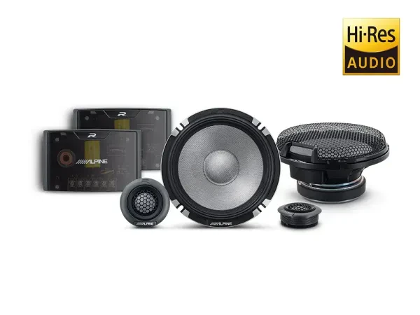 Alpine R2-S652 200W RMS 6.5" R-Series PRO 2 Way Component Speakers