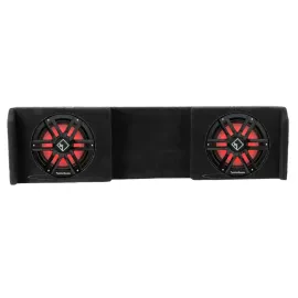 NVX VE-NIS-TTNCKCG1-D12S Dual 12" Enclosure with Two M2D2-12SB Subwoofer