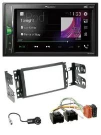 Автомагнитола Pioneer 2-DIN MP3 DAB USB Bluetooth для Chevrolet Corvette/Uplander (с 2005)